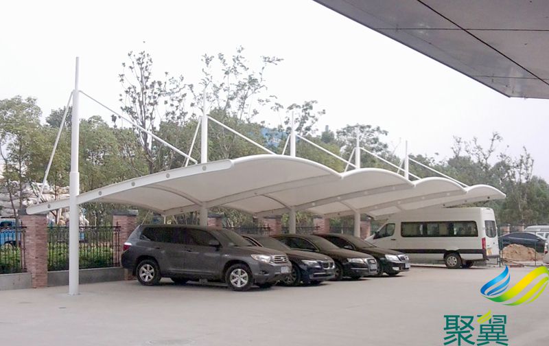 南京膜結構車棚,膜結構車棚