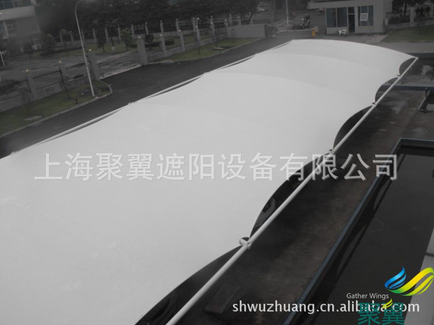 張拉膜結(jié)構(gòu)連體車棚，膜結(jié)構(gòu)車棚工程項目施工單位，膜結(jié)