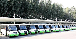 如何節省南京大巴車膜結構車棚的維修清理費用