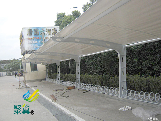  膜結構車棚建筑需求|膜結構車棚景觀造型
