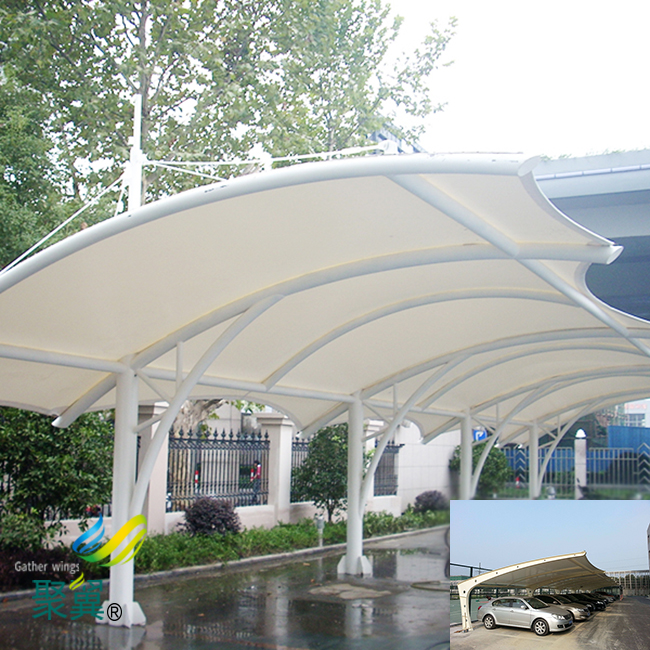 河北省威縣膜結構車棚|膜結構車棚企業資質單位上門安裝