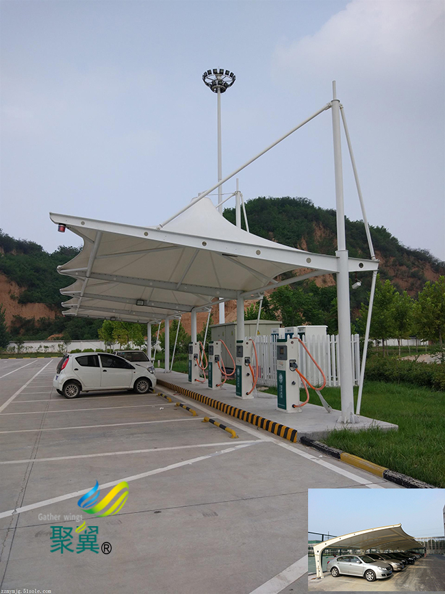 河北省臨城縣膜結構車棚|膜結構車棚為業界同仁提供批發服