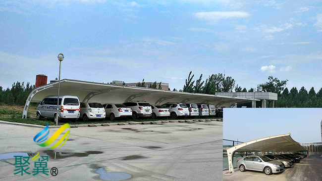 河北省廣宗縣膜結構車棚|膜結構車棚央視特邀品牌節能環保