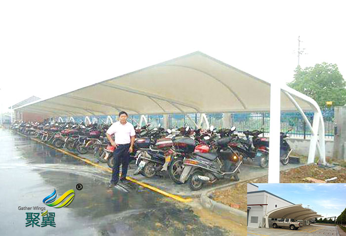 四川工地非機(jī)動(dòng)車(chē)停車(chē)棚大小施工方案效果圖設(shè)計(jì)規(guī)范
