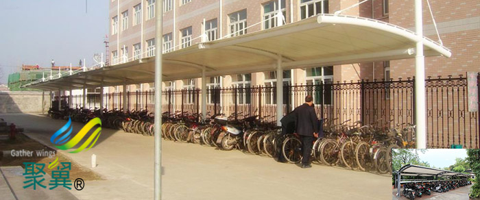 上海張拉景觀膜結(jié)構(gòu)非機(jī)動(dòng)充電樁停車棚公司安裝