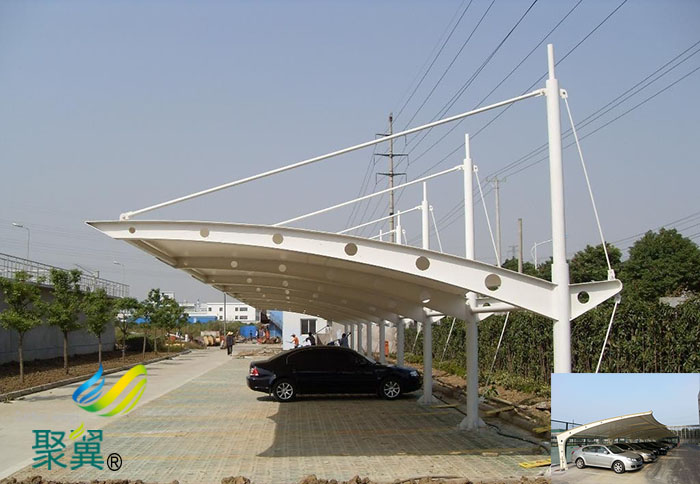 安徽膜結(jié)構(gòu)室內(nèi)張拉膜停車棚雨棚設(shè)計(jì)工程材料看臺(tái)報(bào)價(jià)廠