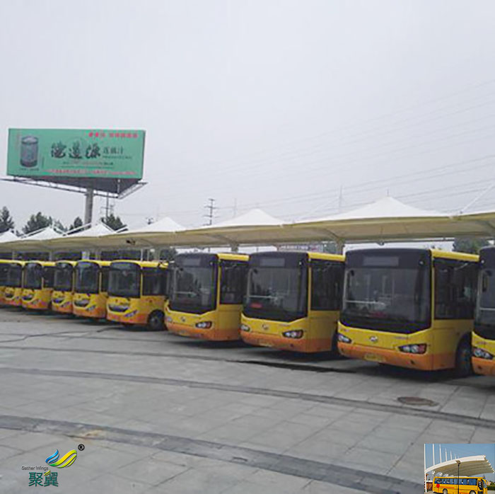 湖南景觀膜結(jié)構(gòu)大巴車電動(dòng)停車棚廠家加工施工設(shè)計(jì)