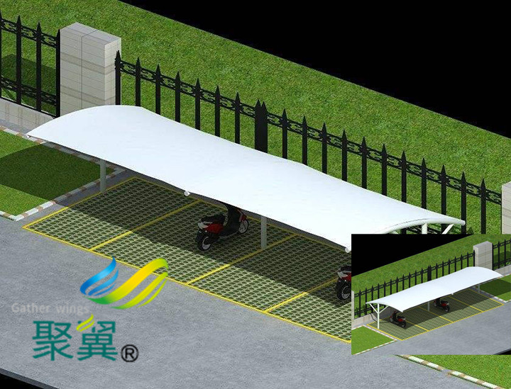  膜結構汽車停車棚使用后提供哪些不錯特點
