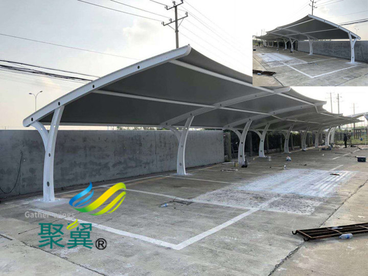 膜結構車棚鋼構件螺栓連接性能小知識|張拉膜結構