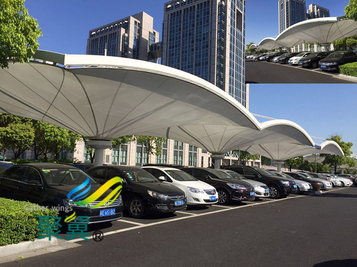 制作膜結構停車棚遮陽棚注意事項|車棚鋼材焊接