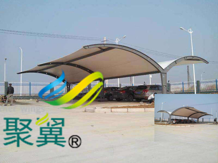 上海膜結(jié)構(gòu)車棚建筑工程建筑工期短|車棚制作標準