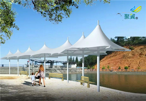 公園膜結構景觀涼亭膜結構特點及保養維修
